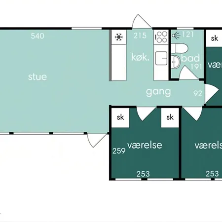 By Forest And On Bornholm Holiday home *